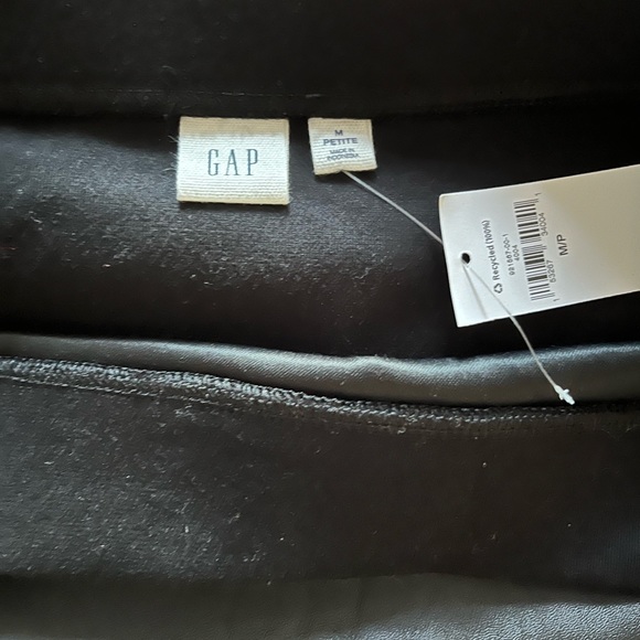 GAP faux leather/jersey pull on skirt size M/P - Picture 4 of 9